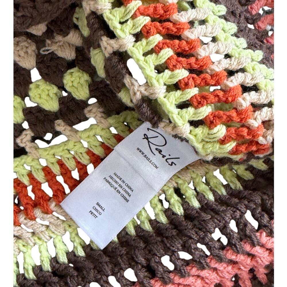 RAILS Womens Crochet Top Size Small - Picture 4 of 8